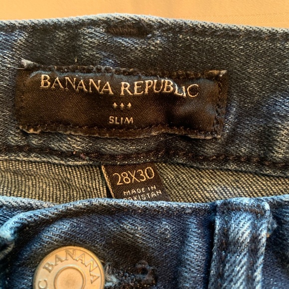 Banana Republic Men’s Dark Blue Slim fit  Jeans - Picture 1 of 5
